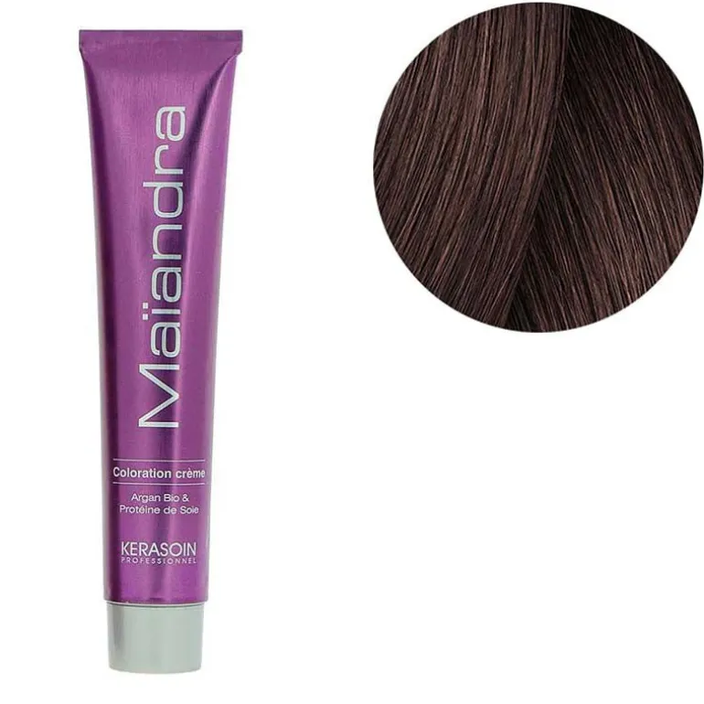 Coloration permanente Maïandra 6.7 blond foncé marron