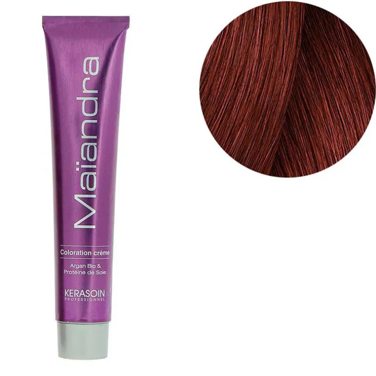 Coloration permanente Maïandra 6.45 blond foncé cuivré acajou