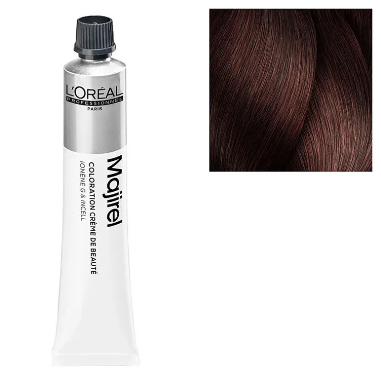 Coloration permanente Majirel 6.52 blond foncé acajou irisé