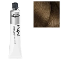 Coloration permanente Majirel 8.13 blond clair cendré doré