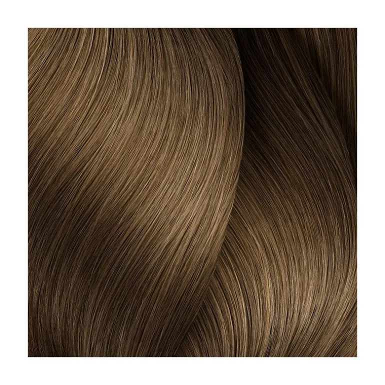 Coloration permanente Majirel 8.13 blond clair cendré doré
