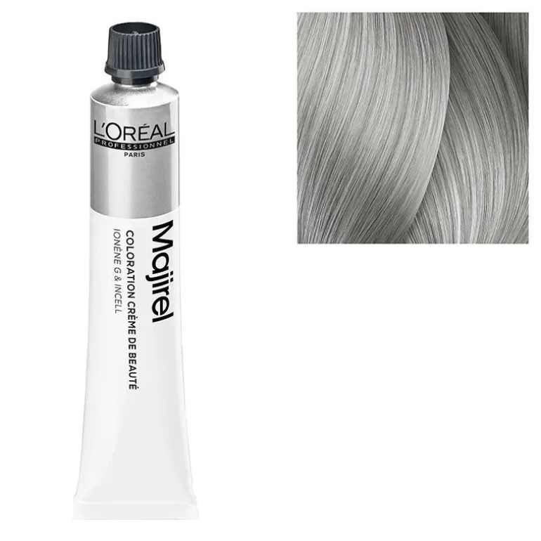Coloration permanente Majirel 9.1 blond très clair cendré