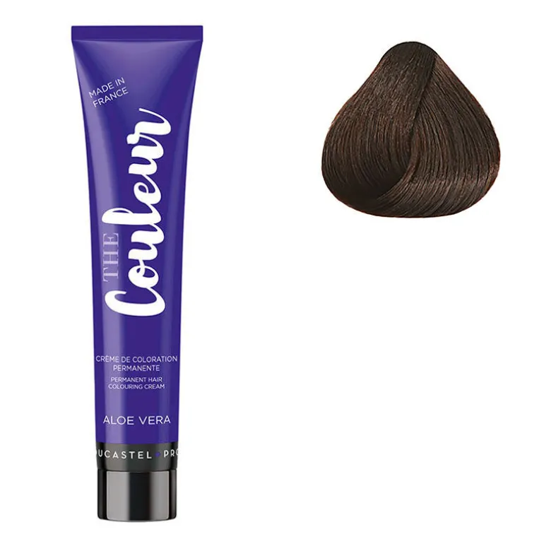 Coloration permanente The Couleur 6.77 Blond Foncé Marron Profond