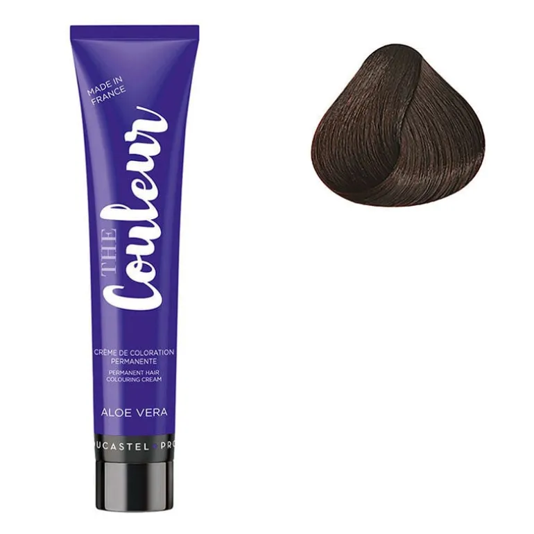 Coloration permanente The Couleur 6.75 Blond foncé Marron Acajou