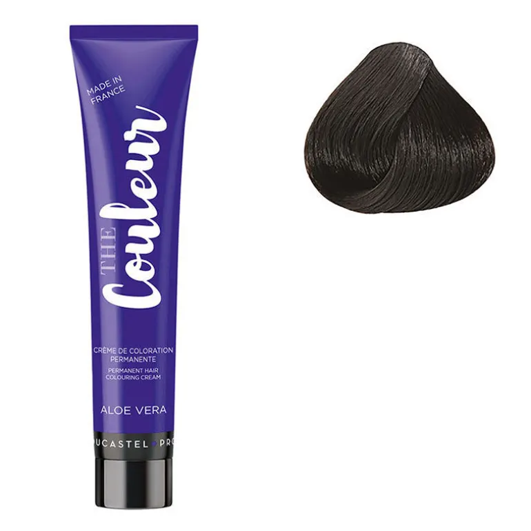 Coloration permanente The Couleur 4.77 châtain marron intense