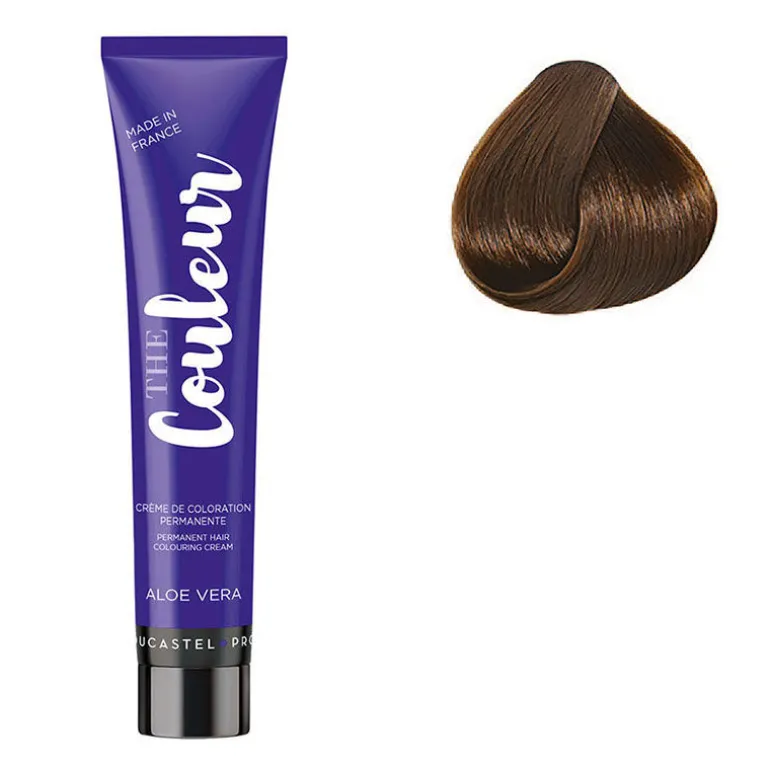 Coloration permanente The Couleur 6.34 Blond Foncé Doré Cuivré
