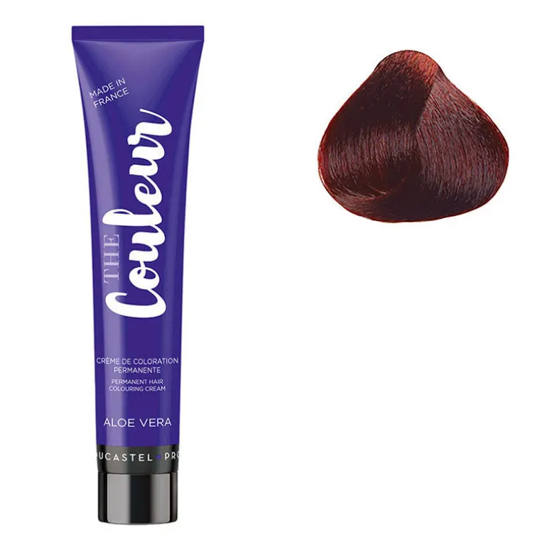Coloration permanente The Couleur 5.66 Châtain Clair Rouge Profond