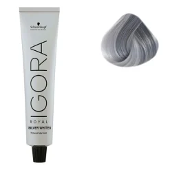 Coloration pour cheveux blancs et gris Igora Royal Silver White argent