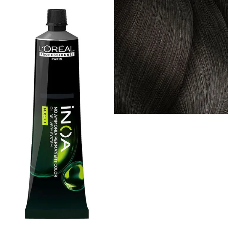 Coloration sans ammoniaque Inoa 6.1 blond foncé cendré