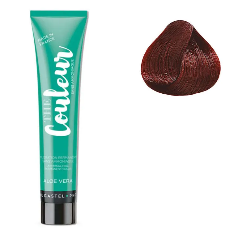 Coloration sans ammoniaque The Couleur 6.66 blond foncé rouge intense