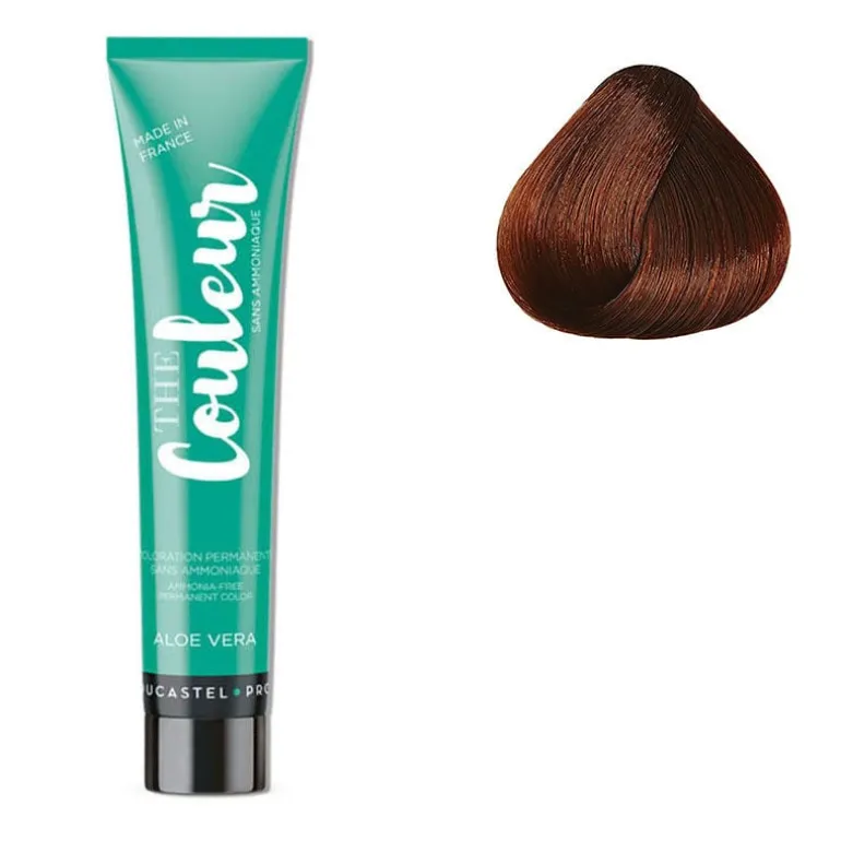 Coloration sans ammoniaque The Couleur 7.44 blond cuivré intense