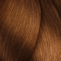 Coloration sans ammoniaque Inoa 7.34 blond doré cuivré