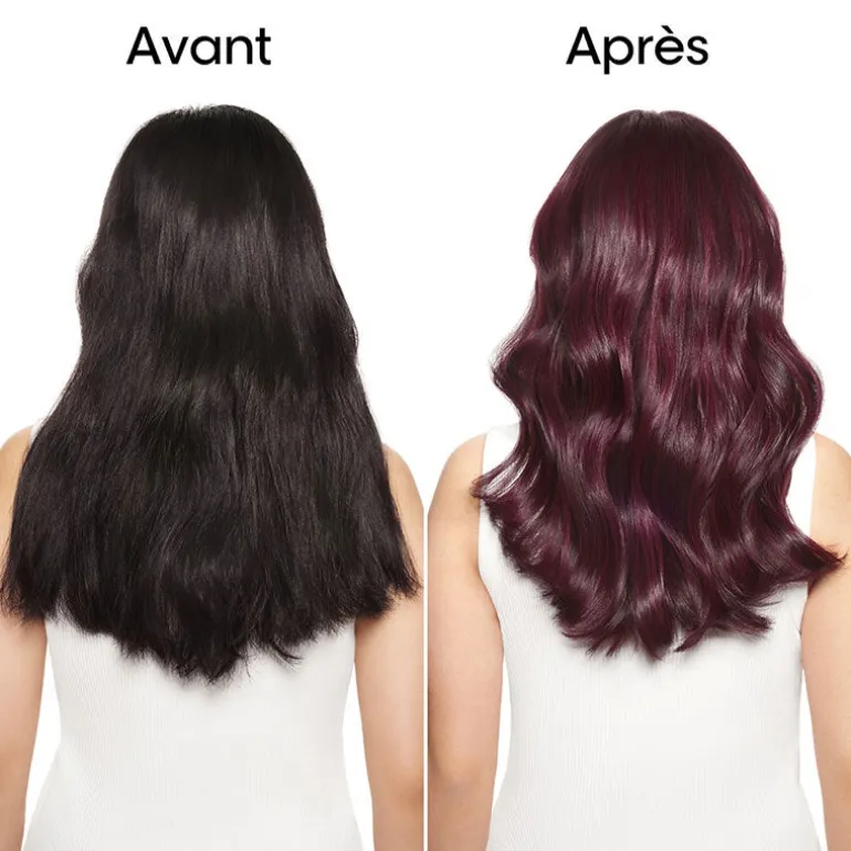 Coloration sans ammoniaque Inoa 5.26 châtain clair irisé rouge