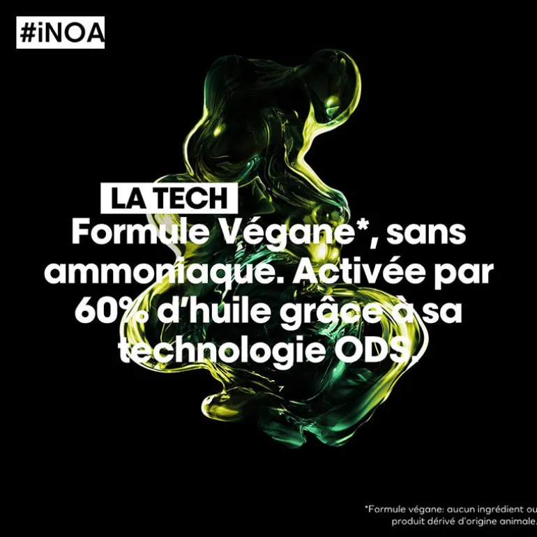 Coloration sans ammoniaque Inoa 5.26 châtain clair irisé rouge