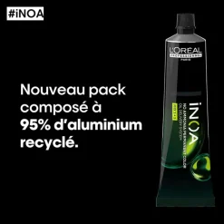 Coloration sans ammoniaque Inoa 5.26 châtain clair irisé rouge