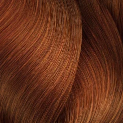 Coloration sans ammoniaque Inoa 7.43 blond cuivré doré