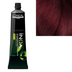 Coloration sans ammoniaque Inoa 5.62 châtain clair rouge irisé carmilane