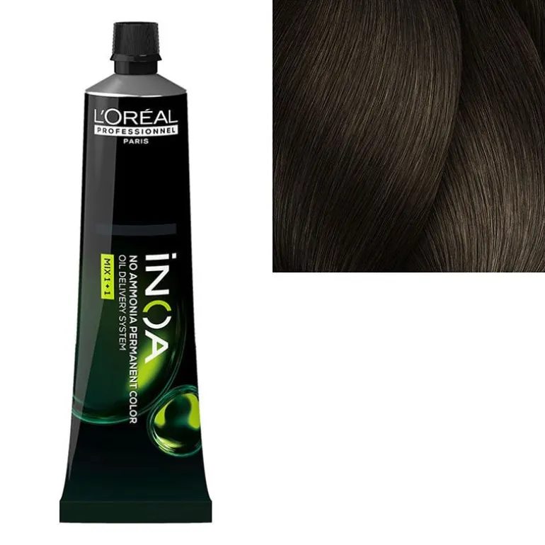 Coloration sans ammoniaque Inoa 6.0 blond foncé ultra profond fondamentale