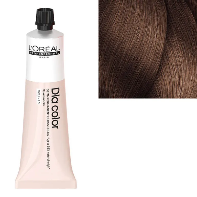 Coloration ton sur ton Dia Color 7.8 blond mocca