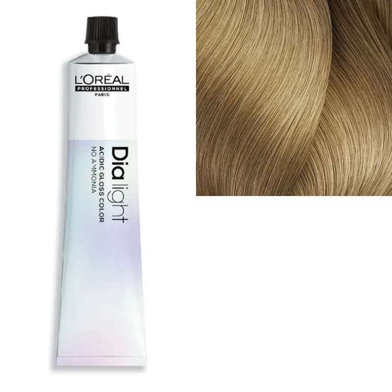 Coloration ton sur ton Dialight Acidic Gloss Color 9.03 milkshake naturel doré