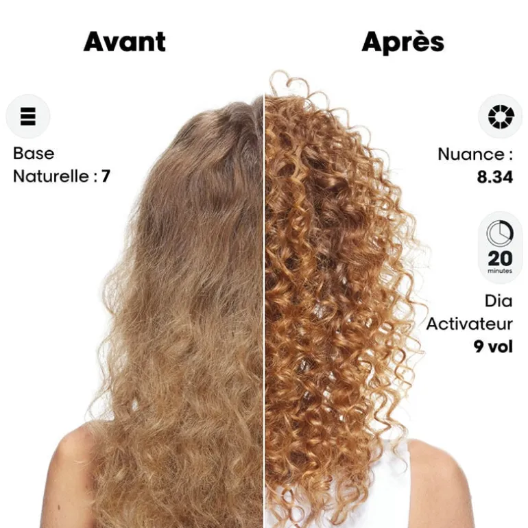 Coloration ton sur ton Dia Color 4.20 châtain violine intense