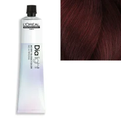 Coloration ton sur ton Dialight Acidic Gloss Color 5.66 châtain clair rouge profond