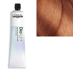 Coloration ton sur ton Dialight Acidic Gloss Color 8.24 blond clair irisé cuivré