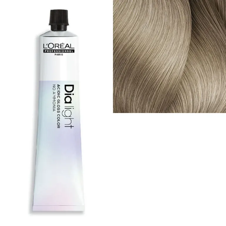 Coloration ton sur ton Dialight Acidic Gloss Color 10.13 milkshake glacé doré