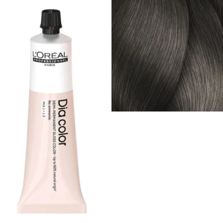 Coloration ton sur ton Dia Color 7.1 blond cendré