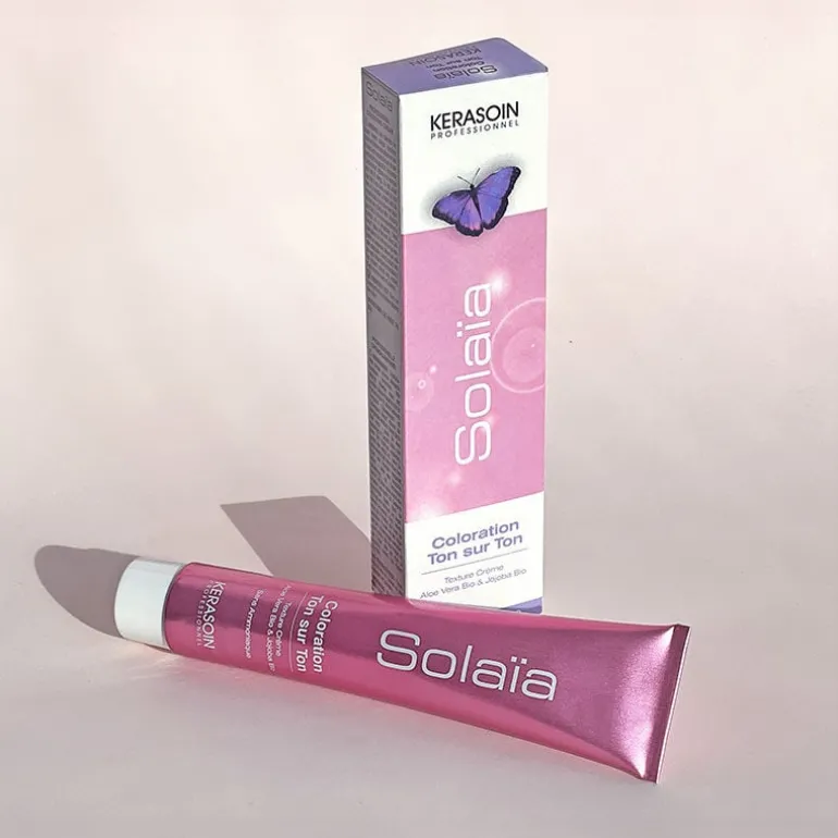 Coloration ton sur ton Solaïa 6.8 blond foncé mocca