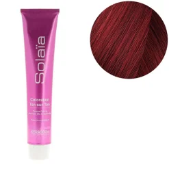 Coloration ton sur ton Solaïa 6.66 blond foncé rouge intense