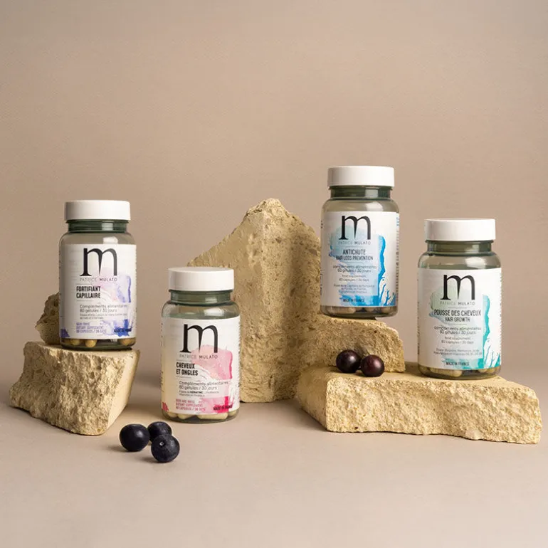 Complément alimentaire complexe spiruline cheveux secs cure 3 mois