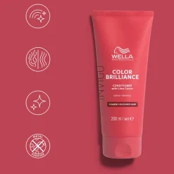 Conditionneur cheveux colorés et épais Invigo Color Brilliance 200ml
