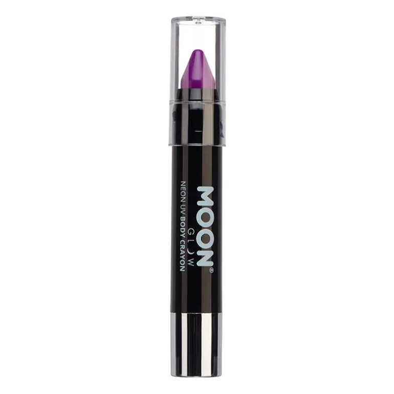 Crayon néon corps et visage Moon Glow violet