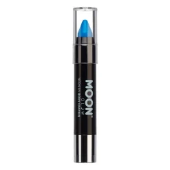 Crayon néon corps et visage Moon Glow bleu