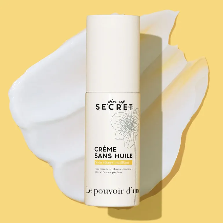 Crème sans huile soin matifiant hydratant visage
