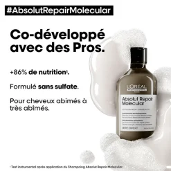 Duo recharge Absolut Repair Molecular + shampooing 300 ml