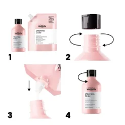 Duo recharge Vitamino Color + shampooing 300ml