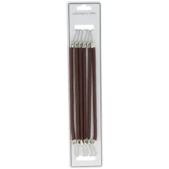 Elastiques à crochet x 6 marrons