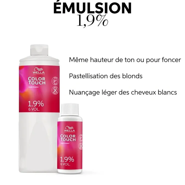 Emulsion color touch 1.9% / 6 vol 60 ml