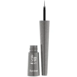 Eyeliner pinceau pailleté argent