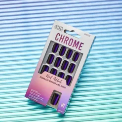 Faux ongle effet chrome mystic