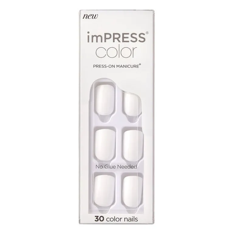 Faux ongles impress color frosting