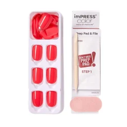 Faux ongles impress color corally crazy