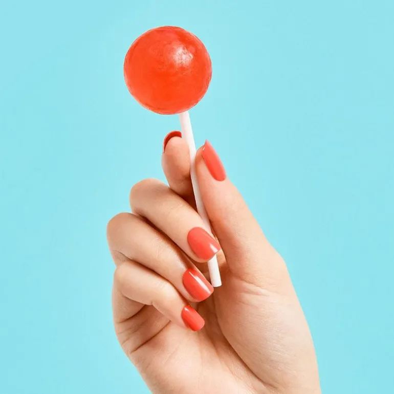 Faux ongles impress color corally crazy