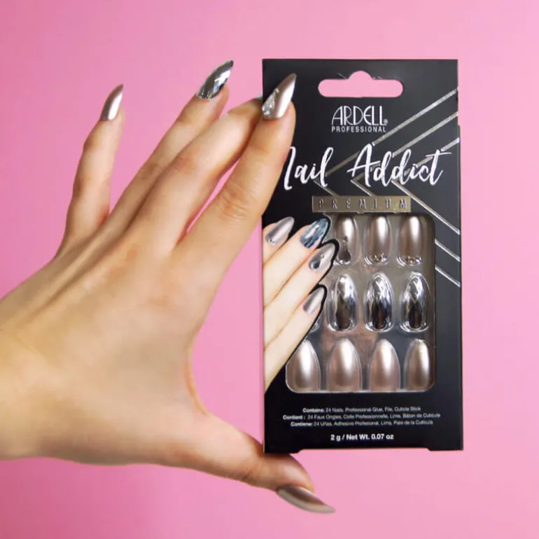 Faux ongles Nail Addict champagne ice