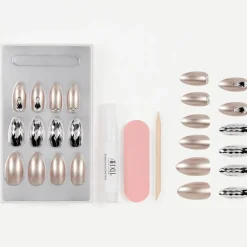 Faux ongles Nail Addict champagne ice
