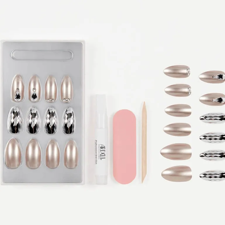 Faux ongles Nail Addict champagne ice