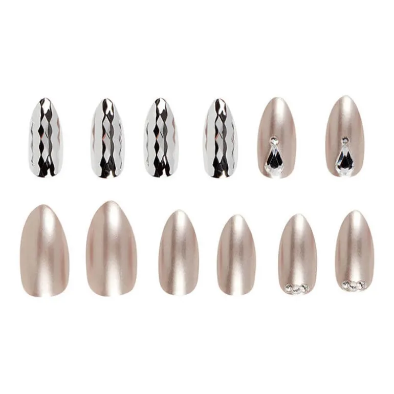 Faux ongles Nail Addict champagne ice