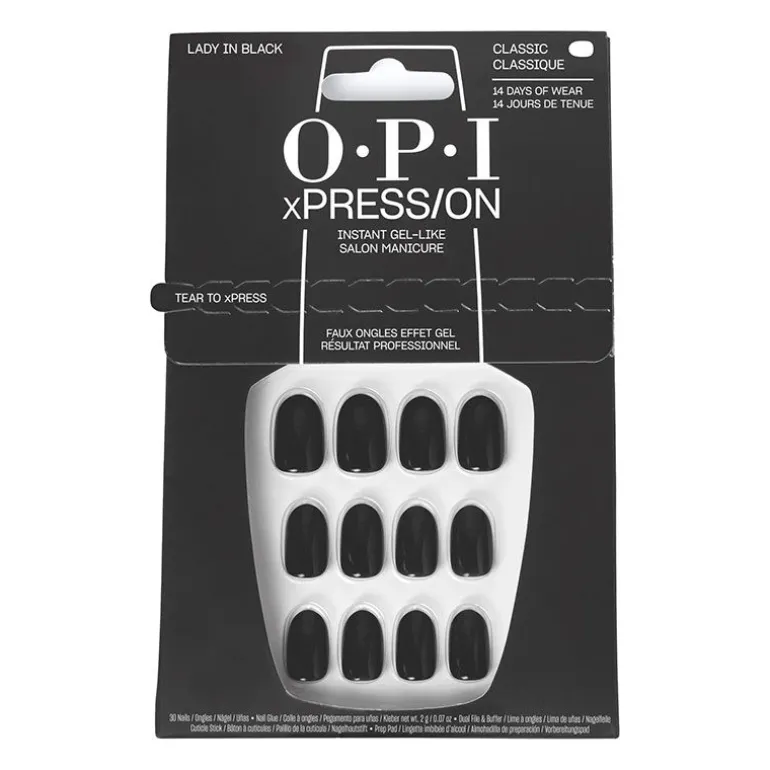Faux ongles xpress/on lady in black